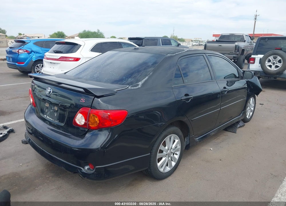 2010 TOYOTA COROLLA VIN: 1NXBU4EE8AZ283133