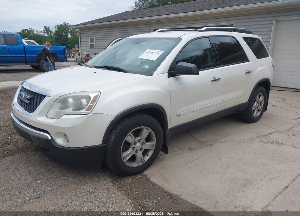 2009 GMC ACADIA SLE-1 VIN: 1GKEV13D89J178360