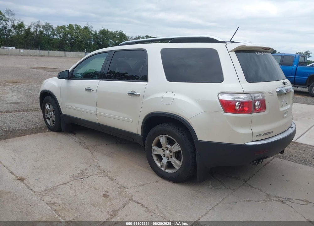 2009 GMC ACADIA SLE-1 VIN: 1GKEV13D89J178360