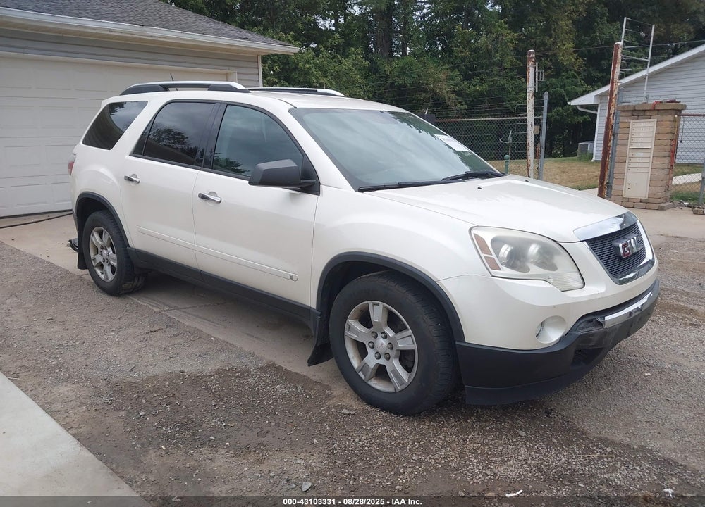 2009 GMC ACADIA SLE-1 VIN: 1GKEV13D89J178360