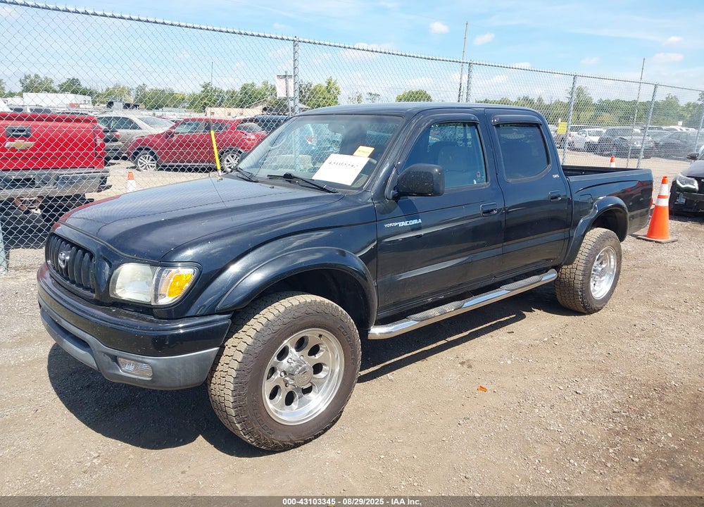 2002 TOYOTA TACOMA PRERUNNER VIN: 5TEGM92N02Z881608