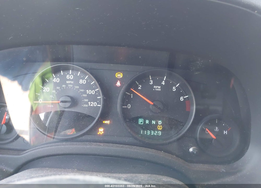 2012 JEEP COMPASS VIN: 1C4NJDEB2CD658422