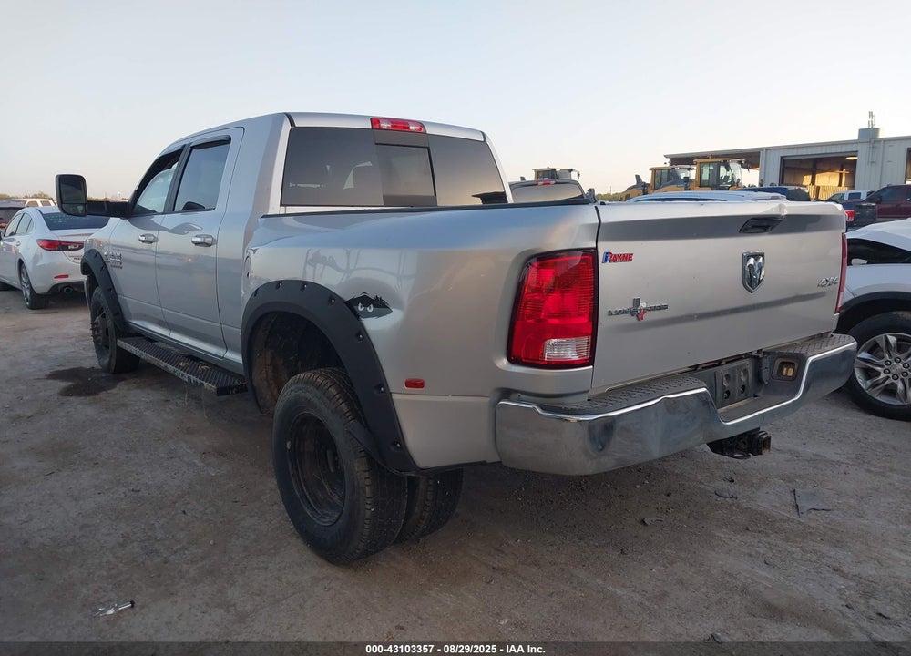 2018 RAM 3500 LONE STAR MEGA CAB 4X4 6'4 BOX VIN: 3C63RRLL8JG422907