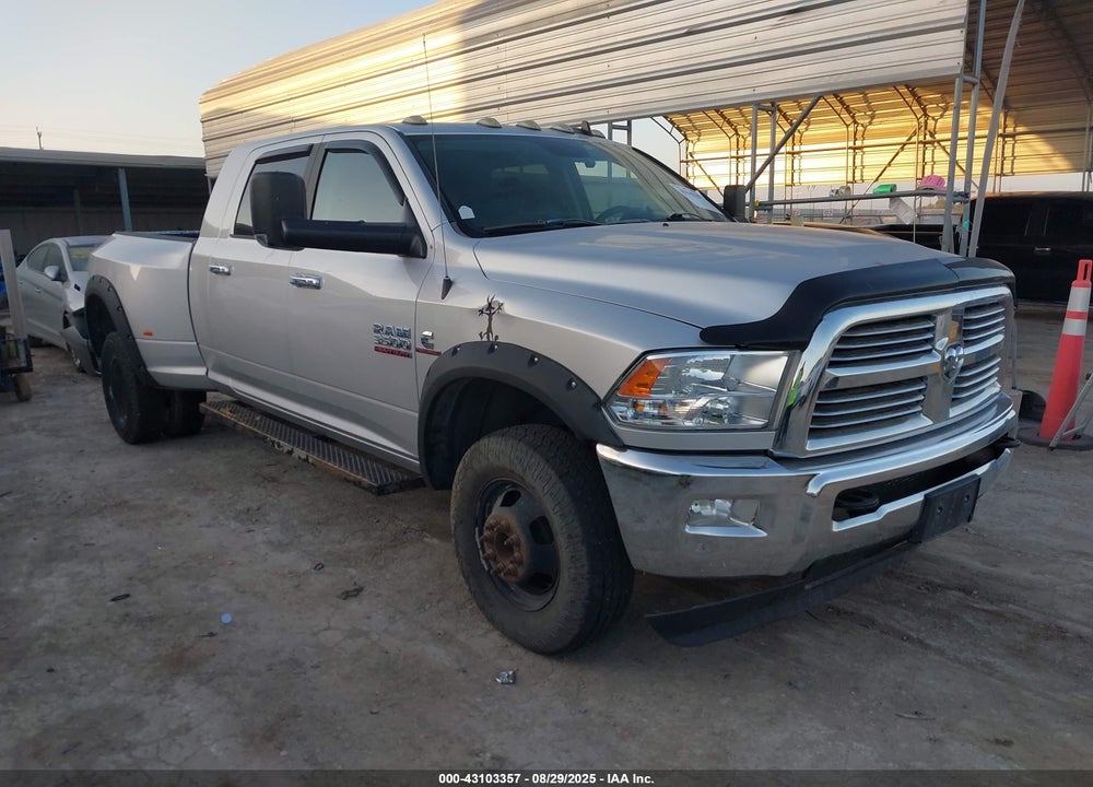 2018 RAM 3500 LONE STAR MEGA CAB 4X4 6'4 BOX VIN: 3C63RRLL8JG422907