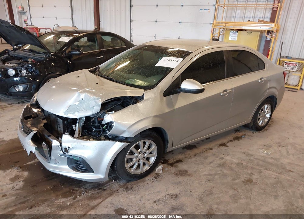 2017 CHEVROLET SONIC VIN: 1G1JD5SH2H4127337