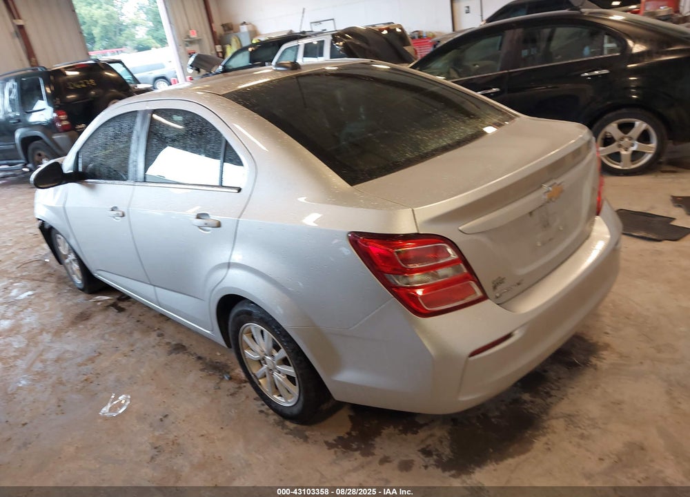 2017 CHEVROLET SONIC VIN: 1G1JD5SH2H4127337