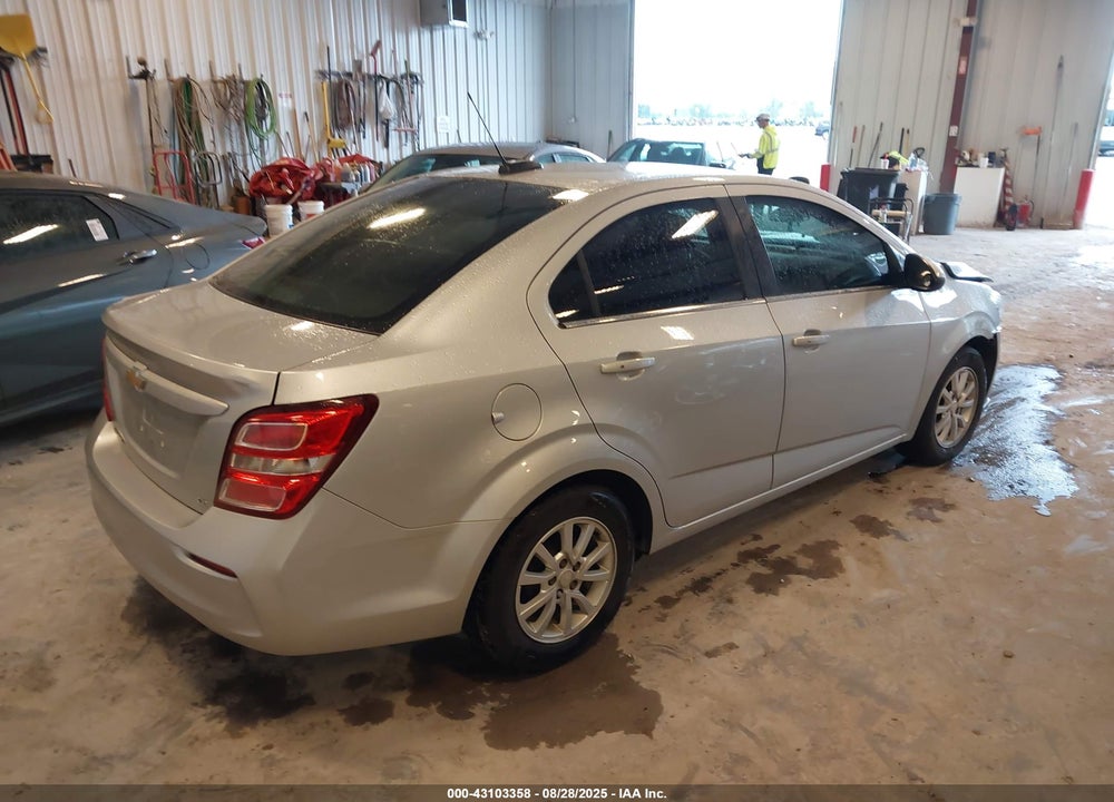 2017 CHEVROLET SONIC VIN: 1G1JD5SH2H4127337
