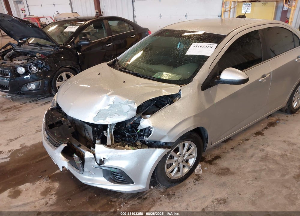 2017 CHEVROLET SONIC VIN: 1G1JD5SH2H4127337