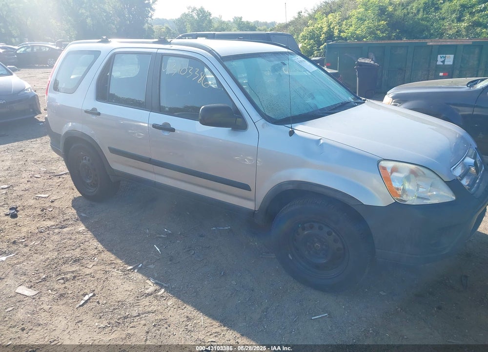 2005 HONDA CR-V LX VIN: JHLRD78555C005272