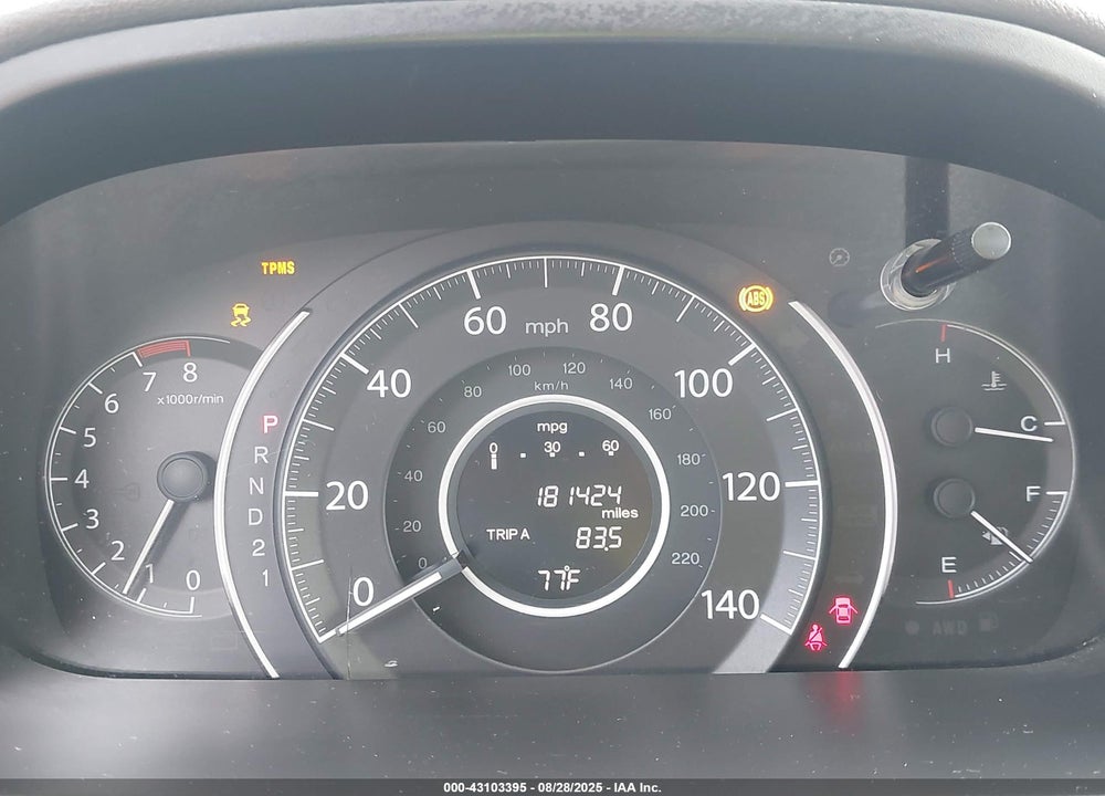 2012 HONDA CR-V VIN: 2HKRM4H53CH601929