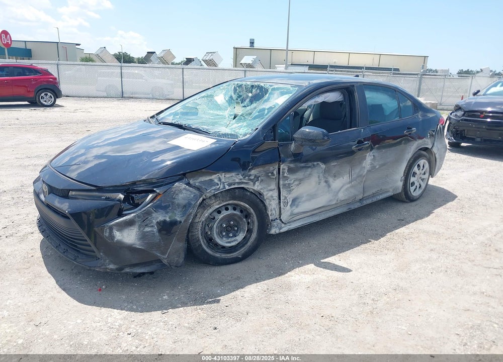 2024 TOYOTA COROLLA LE VIN: 5YFB4MDE2RP105023