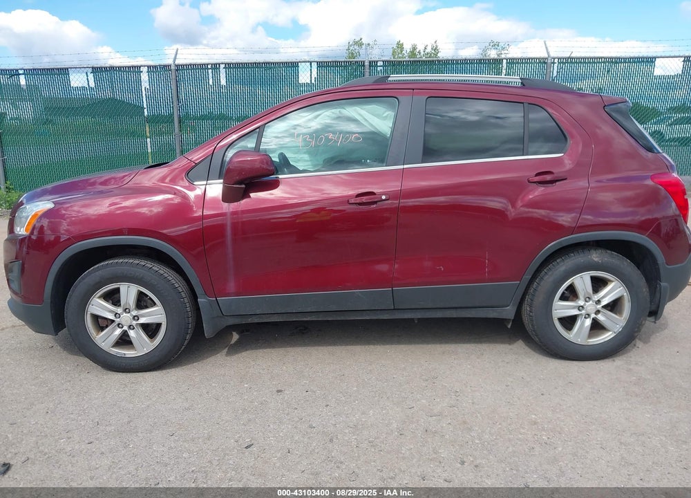 2016 CHEVROLET TRAX VIN: 3GNCJPSB6GL217462