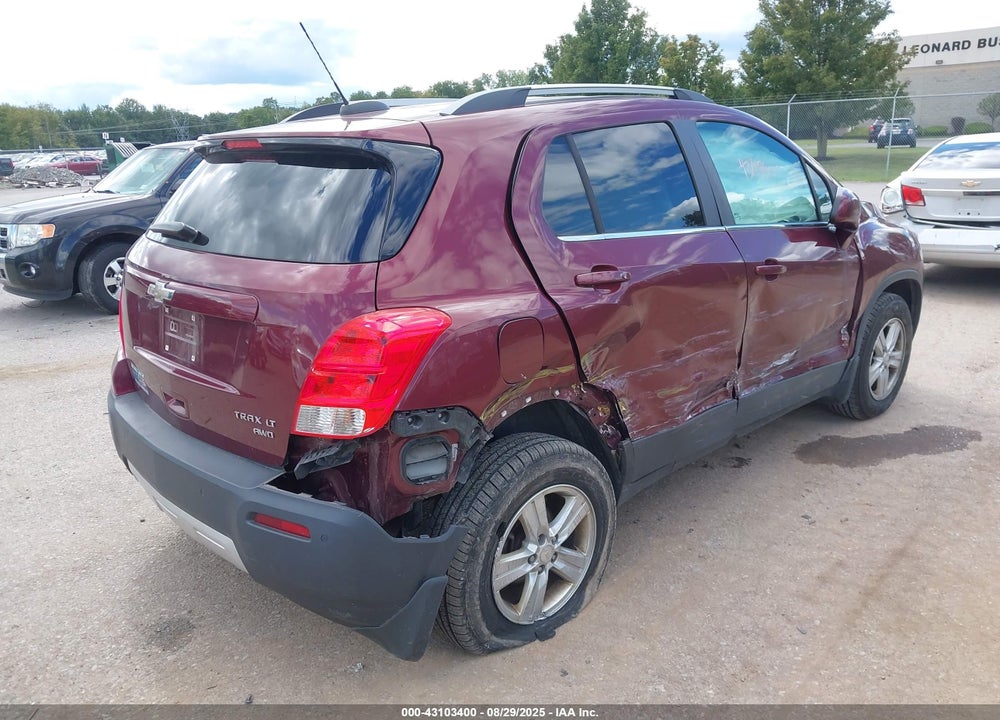 2016 CHEVROLET TRAX VIN: 3GNCJPSB6GL217462