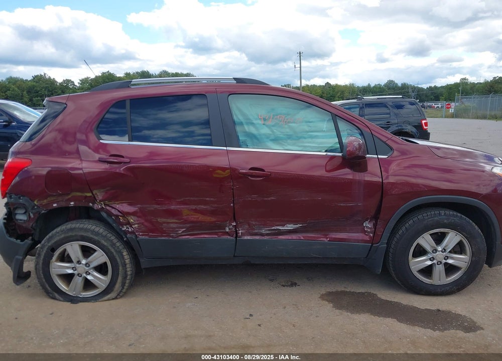 2016 CHEVROLET TRAX VIN: 3GNCJPSB6GL217462