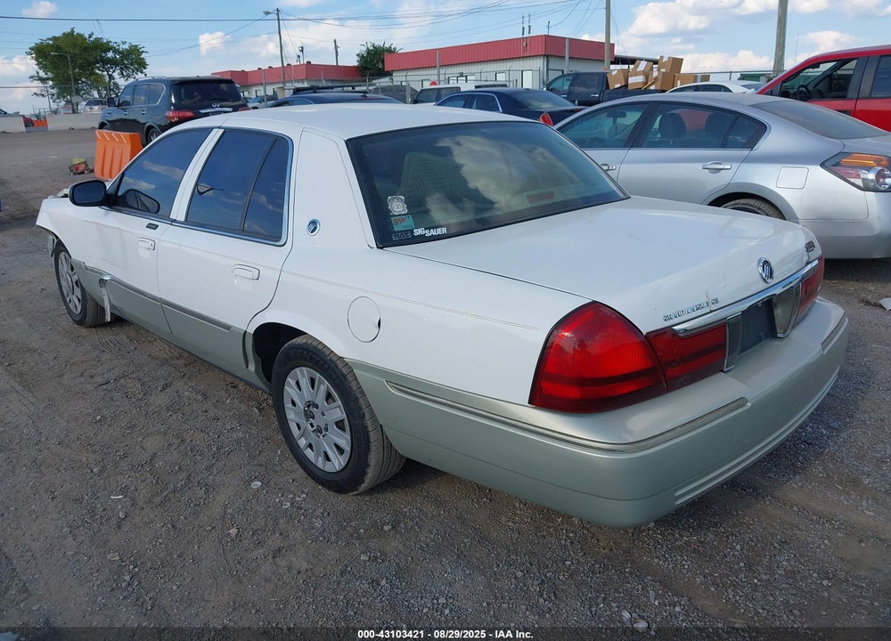 2004 MERCURY GRAND MARQUIS GS VIN: 2MEFM74W04X651477