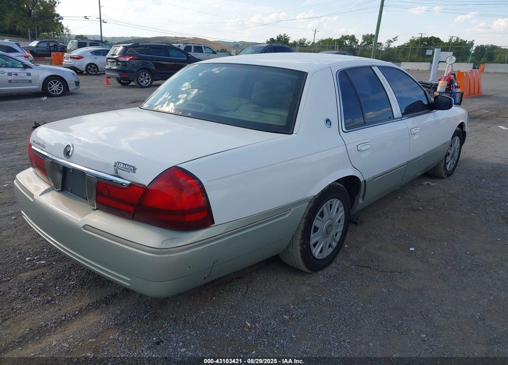 2004 MERCURY GRAND MARQUIS GS VIN: 2MEFM74W04X651477