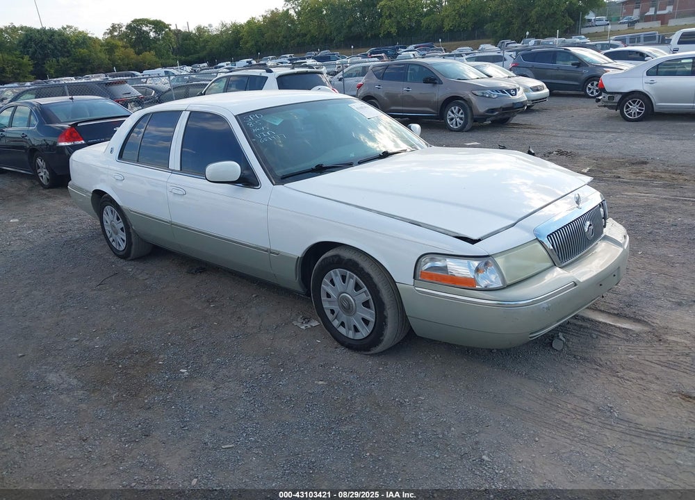 2004 MERCURY GRAND MARQUIS GS VIN: 2MEFM74W04X651477