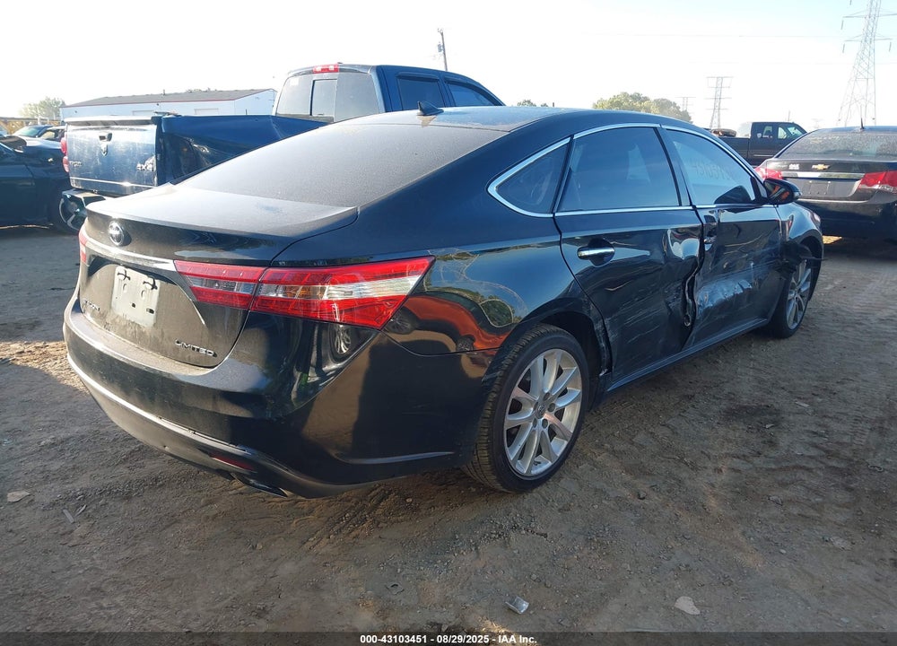 2013 TOYOTA AVALON VIN: 4T1BK1EB5DU038174