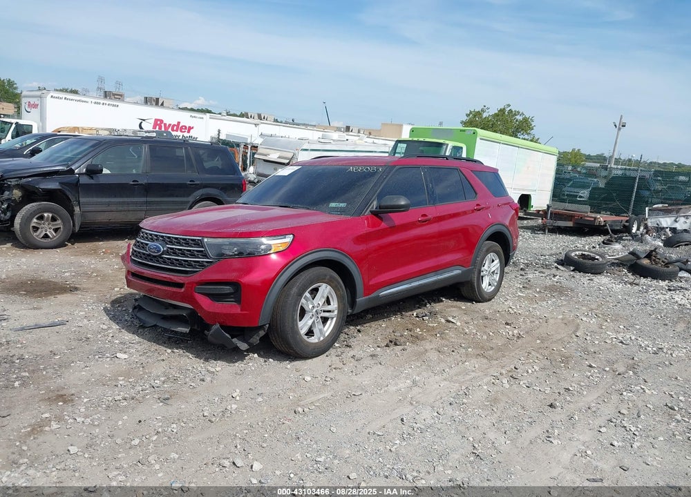 2020 FORD EXPLORER VIN: 1FMSK8DH5LGA88083