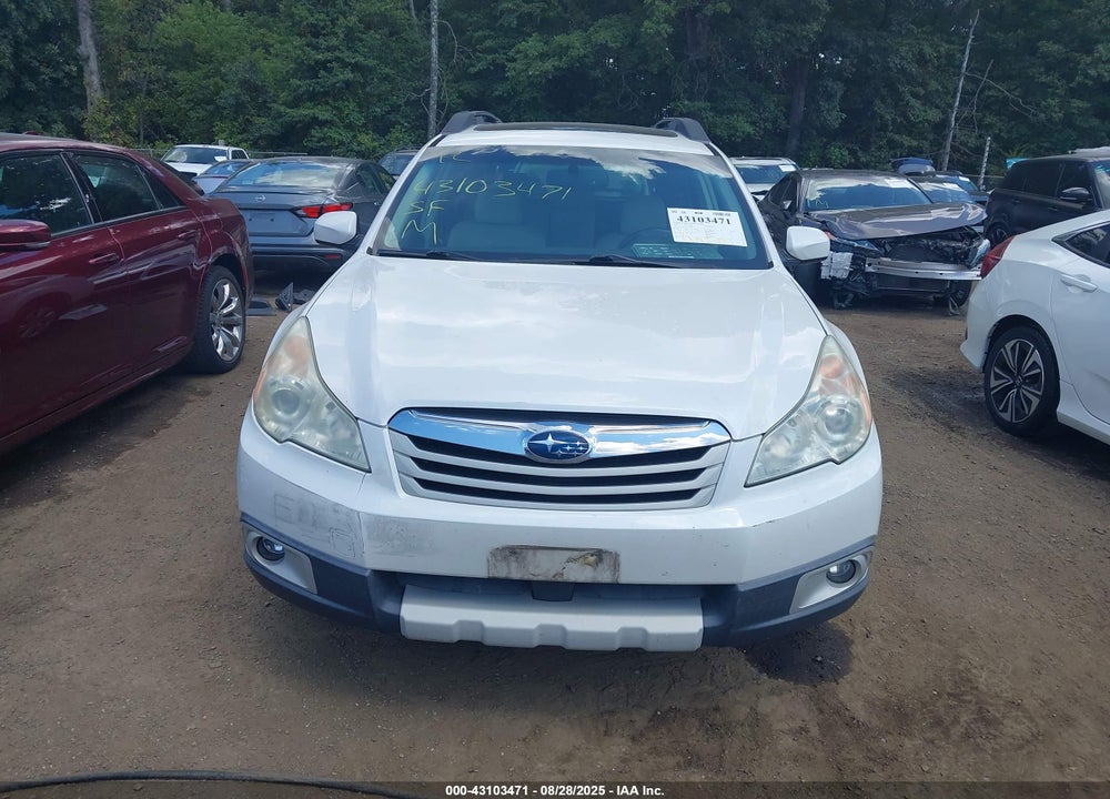 2011 SUBARU OUTBACK VIN: 4S4BRBKC5B3391905