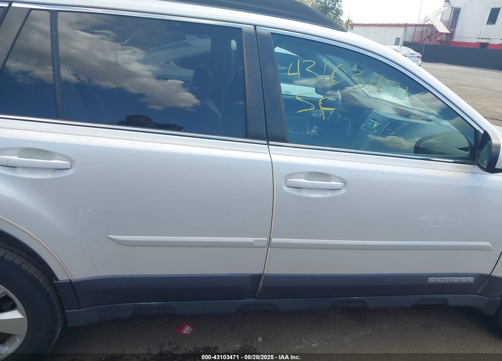 2011 SUBARU OUTBACK VIN: 4S4BRBKC5B3391905