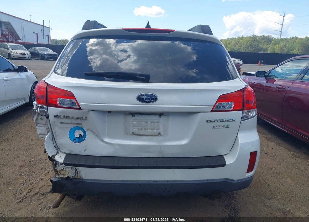 2011 SUBARU OUTBACK VIN: 4S4BRBKC5B3391905