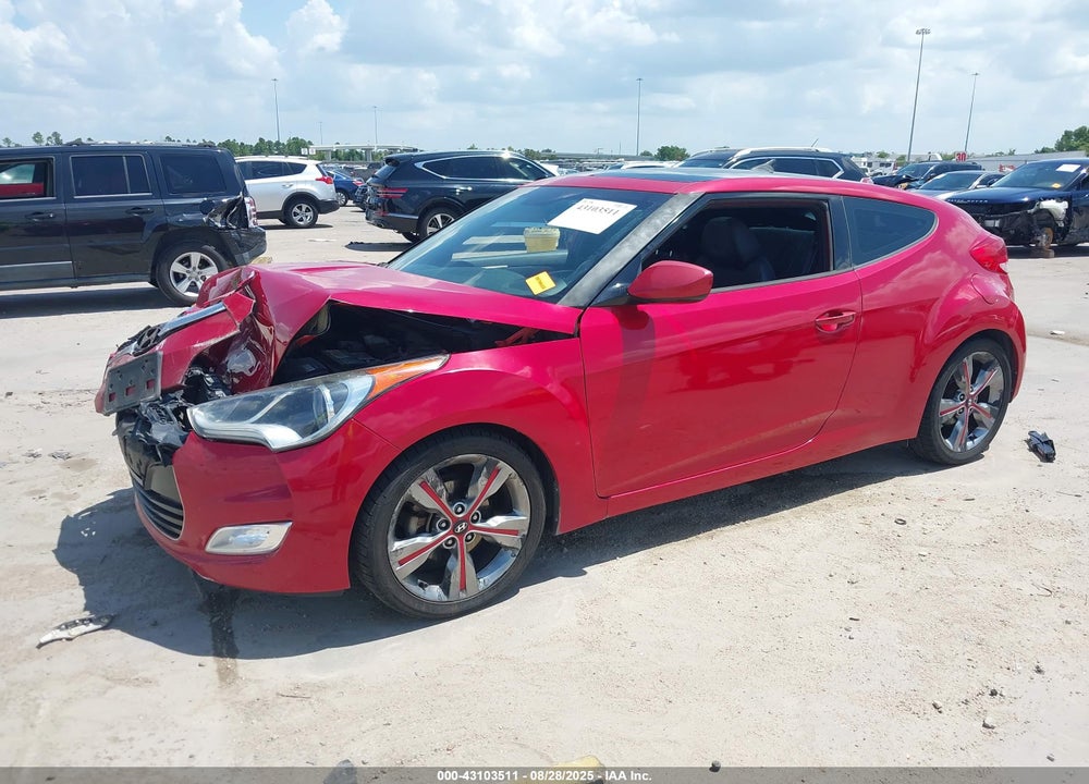 2016 HYUNDAI VELOSTER VIN: KMHTC6AD5GU278996