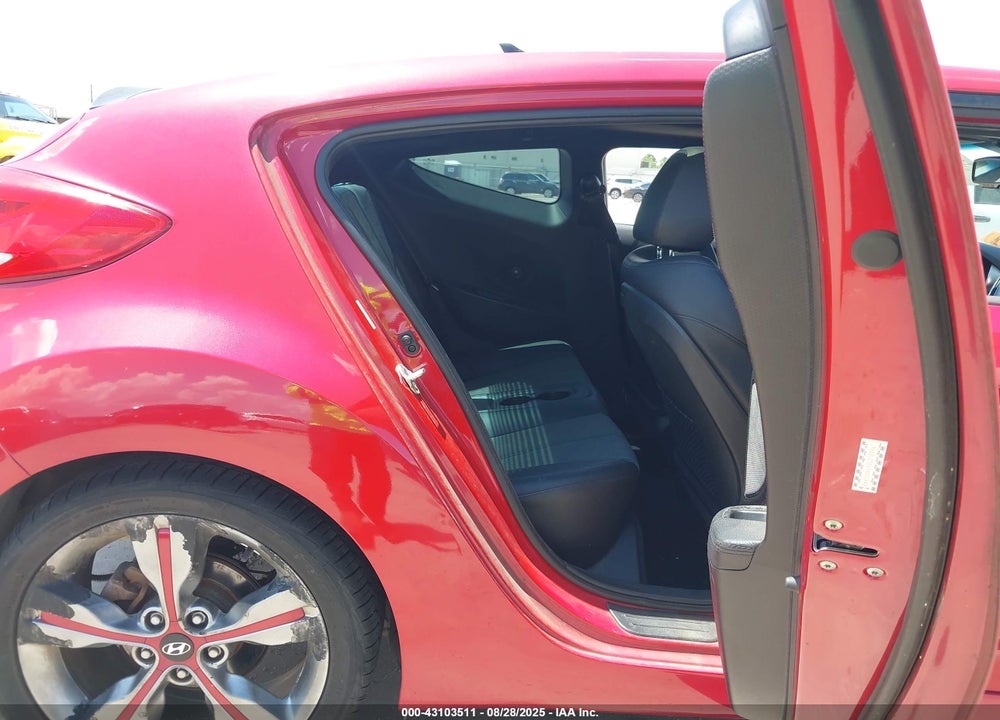 2016 HYUNDAI VELOSTER VIN: KMHTC6AD5GU278996