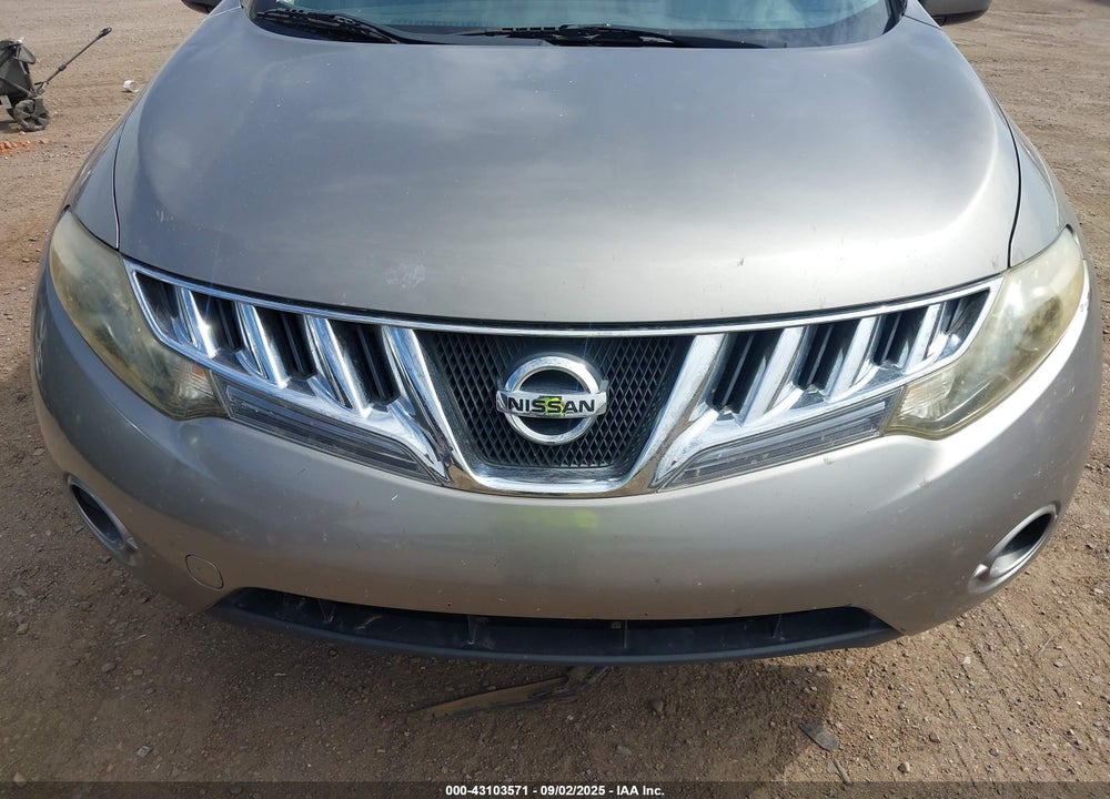 2009 NISSAN MURANO VIN: JN8AZ18W19W126763