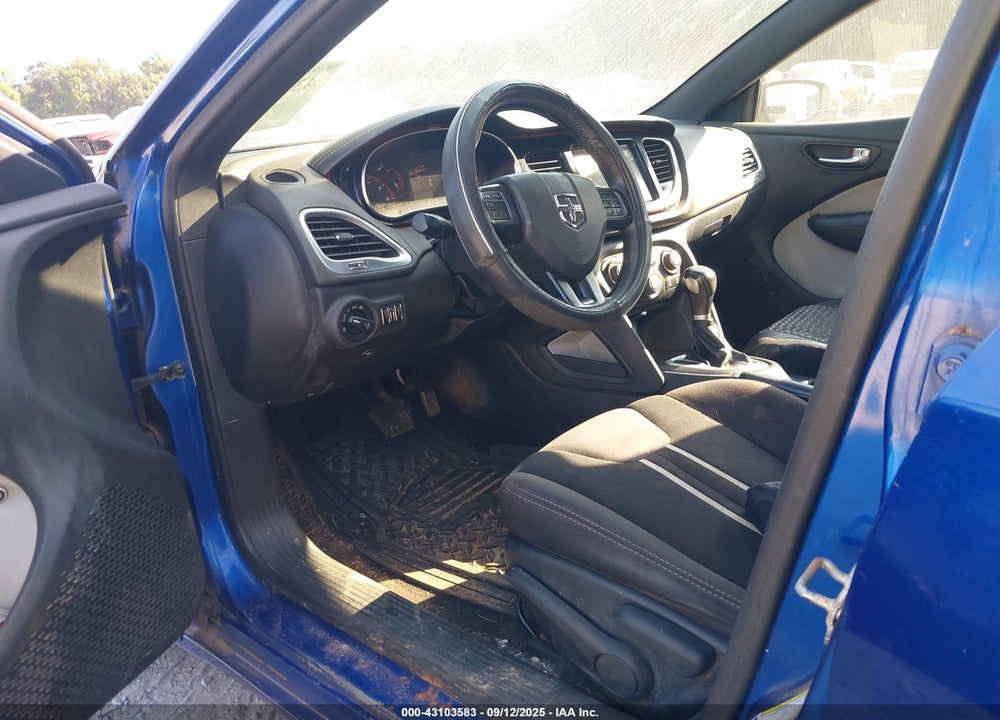 2014 DODGE DART SXT VIN: 1C3CDFBB5ED801594