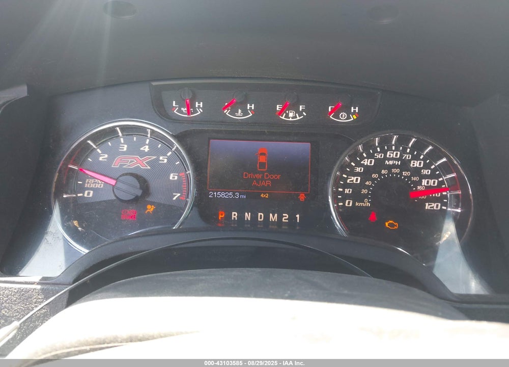2012 FORD F-150 VIN: 1FTFW1EF9CFC87299