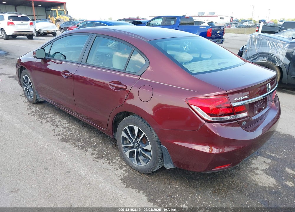2013 HONDA CIVIC VIN: 19XFB2F81DE049802