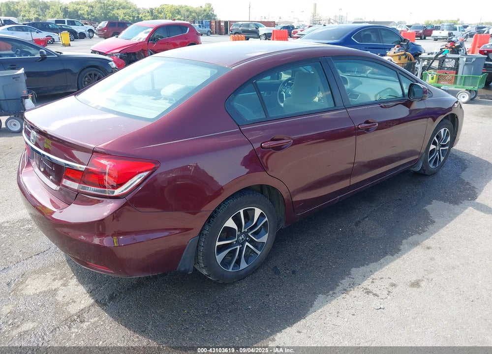 2013 HONDA CIVIC VIN: 19XFB2F81DE049802