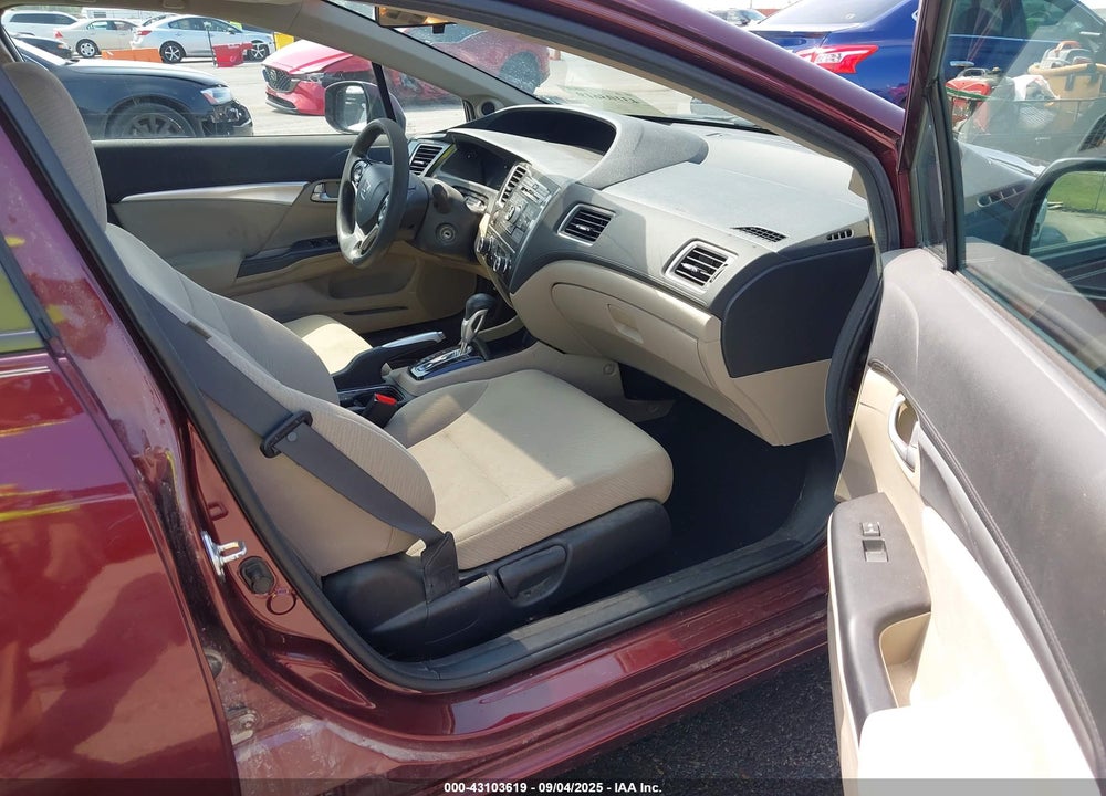 2013 HONDA CIVIC VIN: 19XFB2F81DE049802