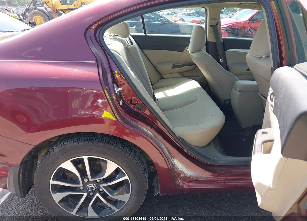 2013 HONDA CIVIC VIN: 19XFB2F81DE049802