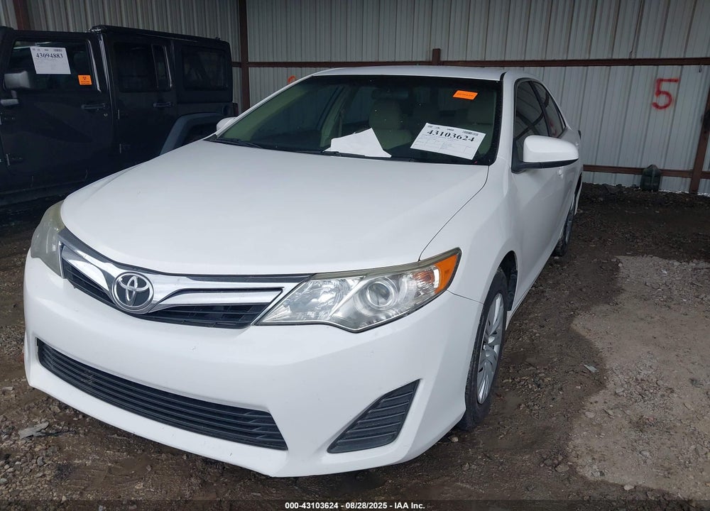 2012 TOYOTA CAMRY VIN: 4T1BF1FK2CU576283