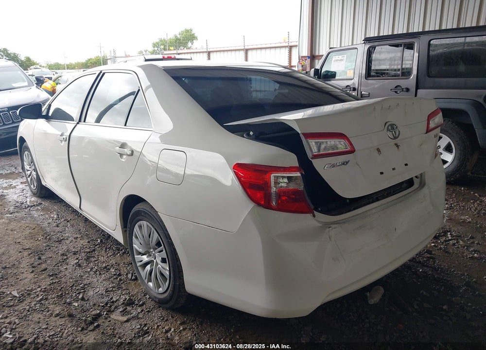 2012 TOYOTA CAMRY VIN: 4T1BF1FK2CU576283