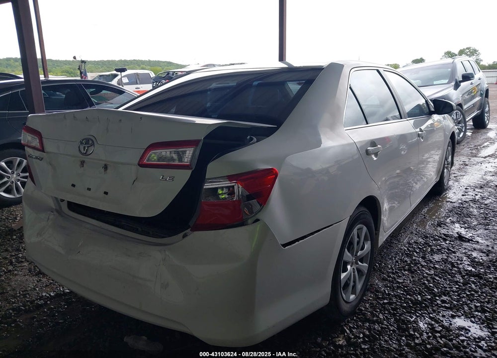 2012 TOYOTA CAMRY VIN: 4T1BF1FK2CU576283
