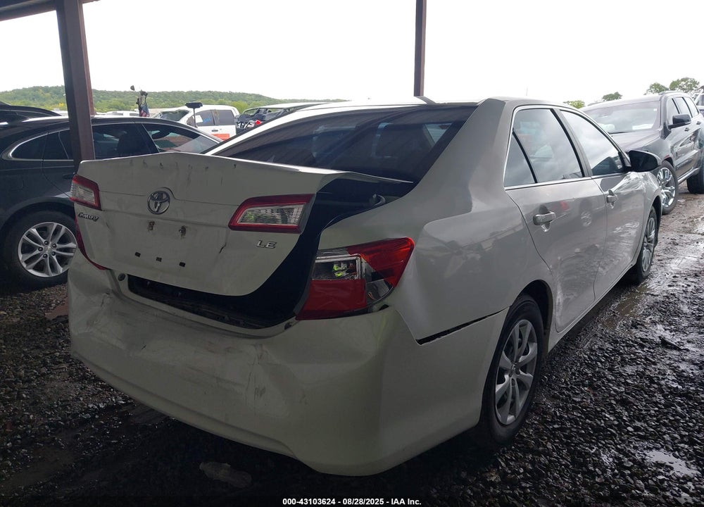2012 TOYOTA CAMRY VIN: 4T1BF1FK2CU576283