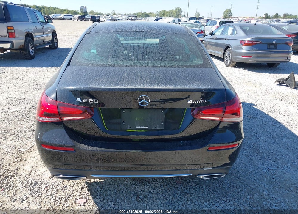 2020 MERCEDES-BENZ A-CLASS VIN: WDD3G4FB9LW040769