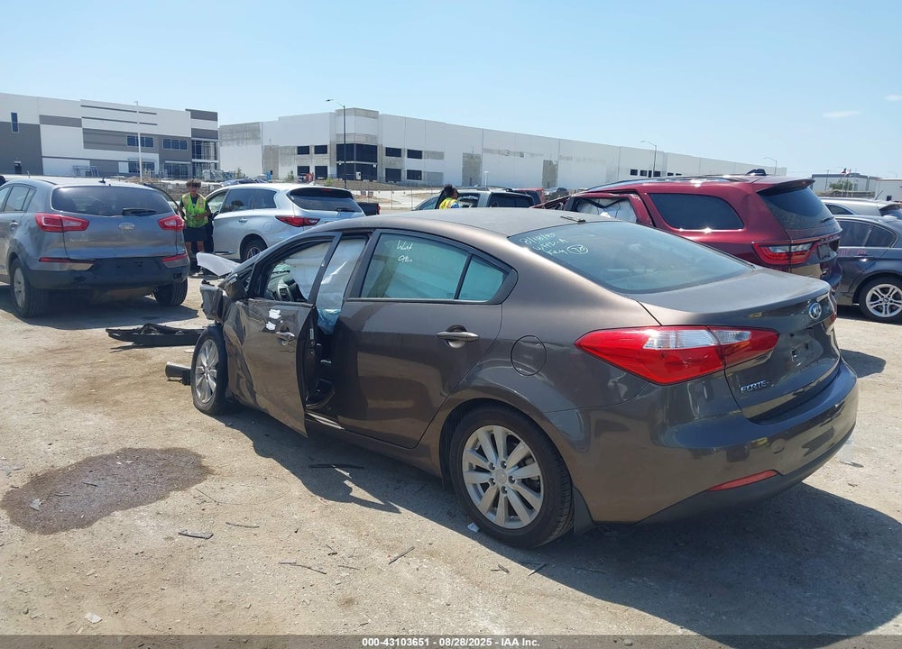 2014 KIA FORTE VIN: KNAFX4A68E5249346