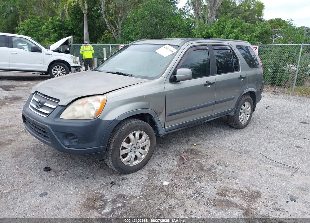 2006 HONDA CR-V EX VIN: JHLRD68846C022053