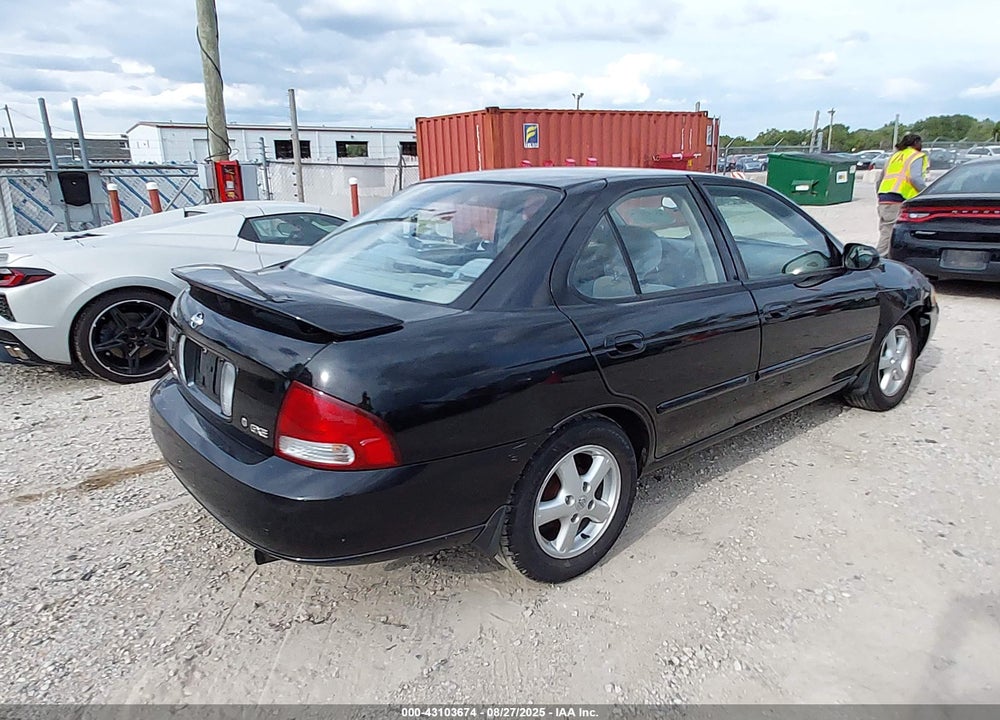 2002 NISSAN SENTRA GXE VIN: 3N1CB51D62L657240