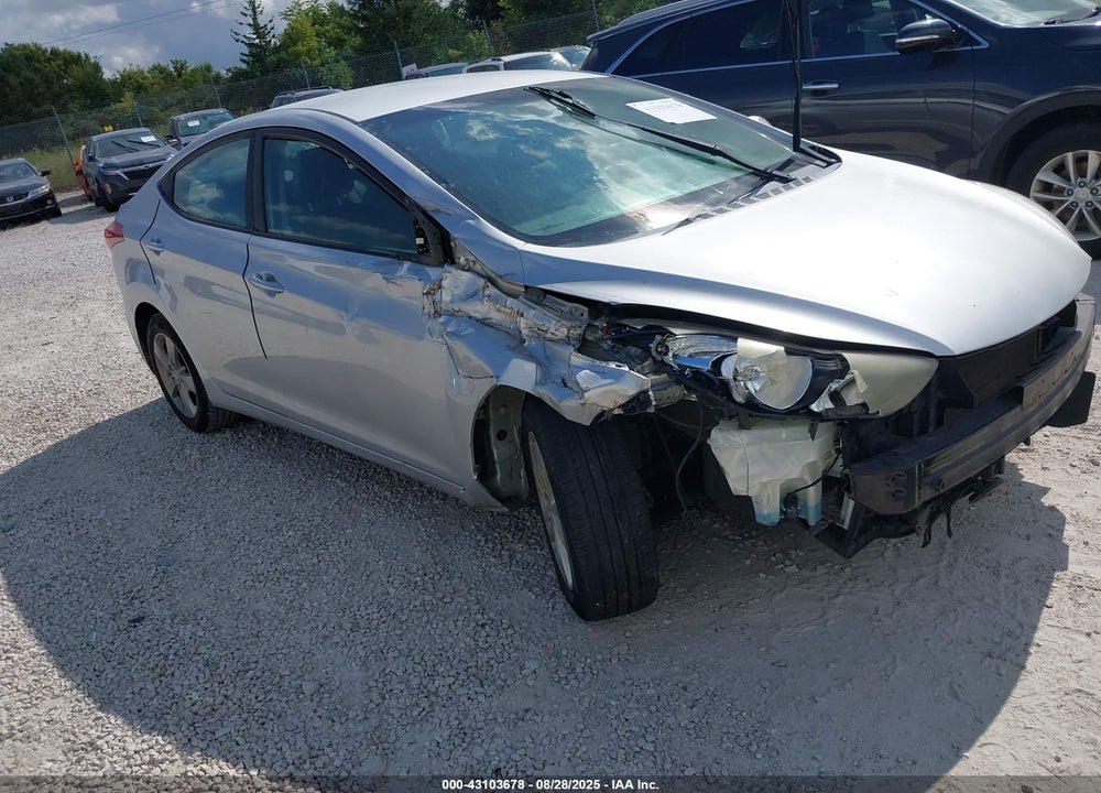 2011 HYUNDAI ELANTRA GLS (ULSAN PLANT) VIN: KMHDH4AE8BU154684