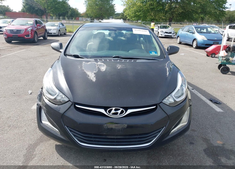 2014 HYUNDAI ELANTRA SE VIN: 5NPDH4AE7EH486795