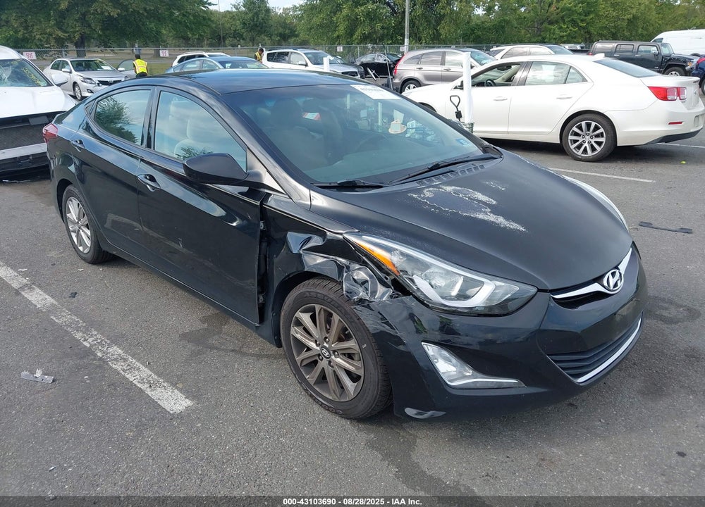 2014 HYUNDAI ELANTRA SE VIN: 5NPDH4AE7EH486795