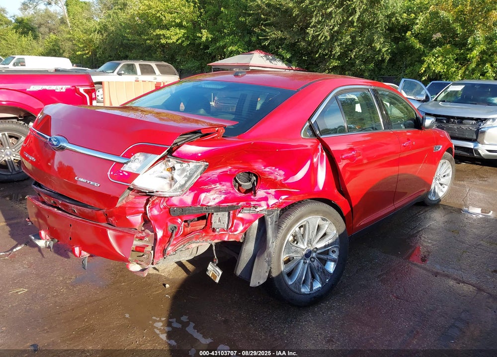 2011 FORD TAURUS VIN: 1FAHP2FW9BG114696