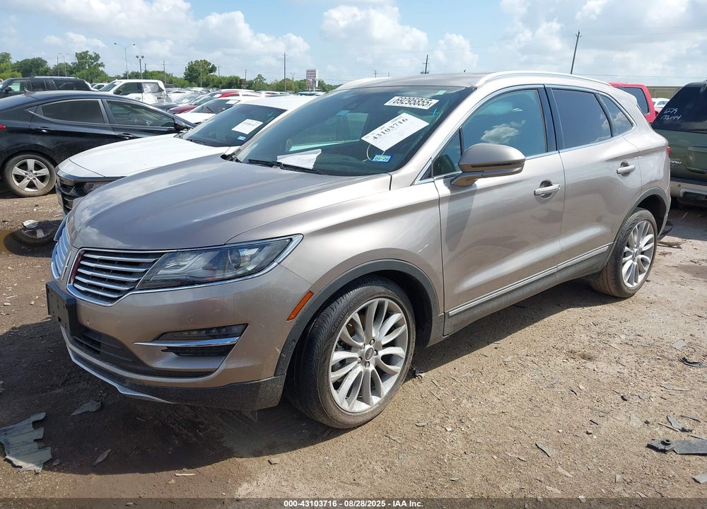 2018 LINCOLN MKC VIN: 5LMCJ3C94JUL29485