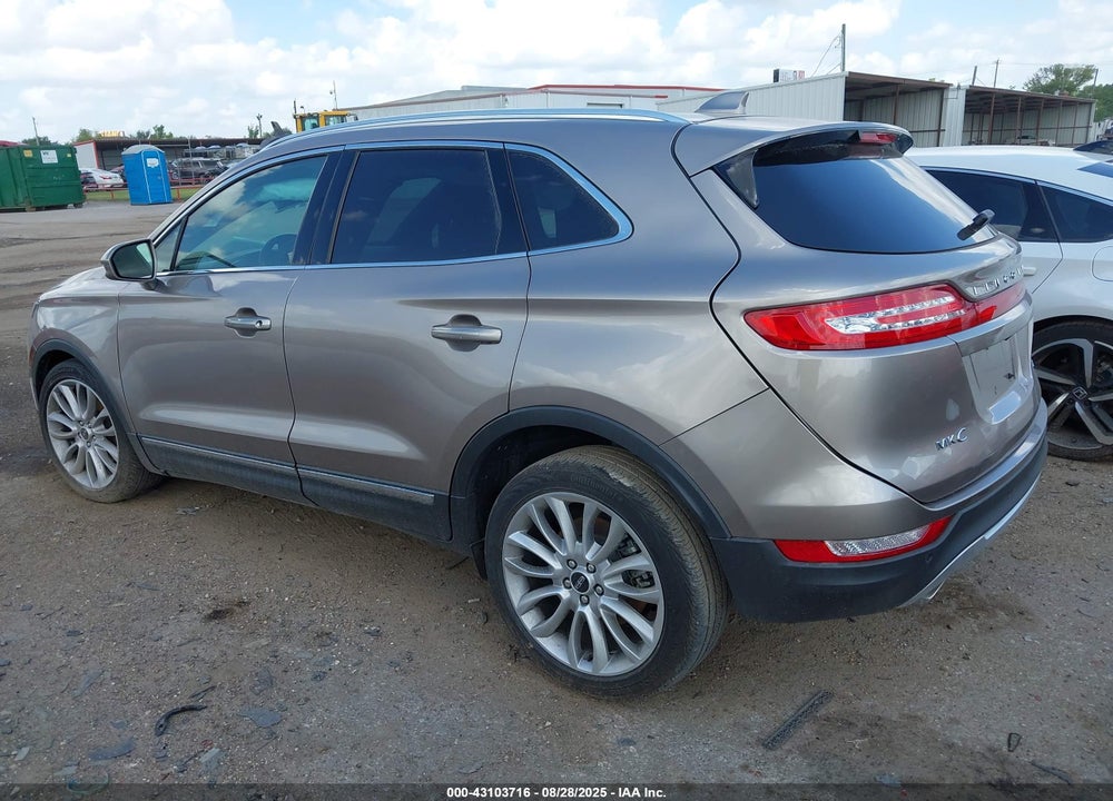 2018 LINCOLN MKC VIN: 5LMCJ3C94JUL29485