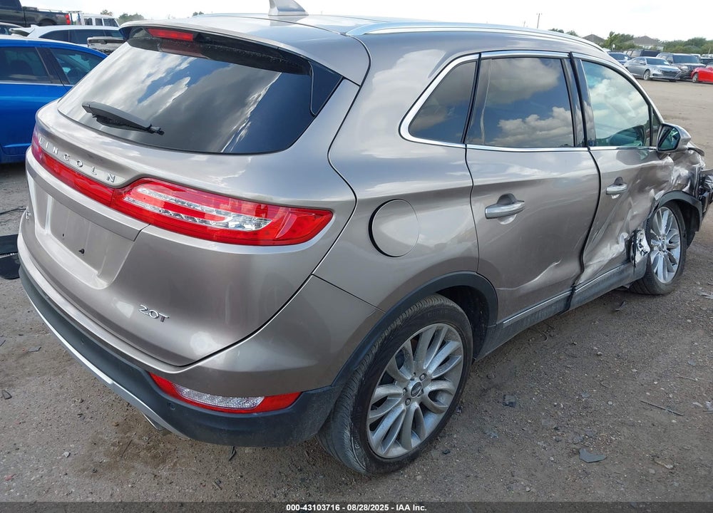 2018 LINCOLN MKC VIN: 5LMCJ3C94JUL29485